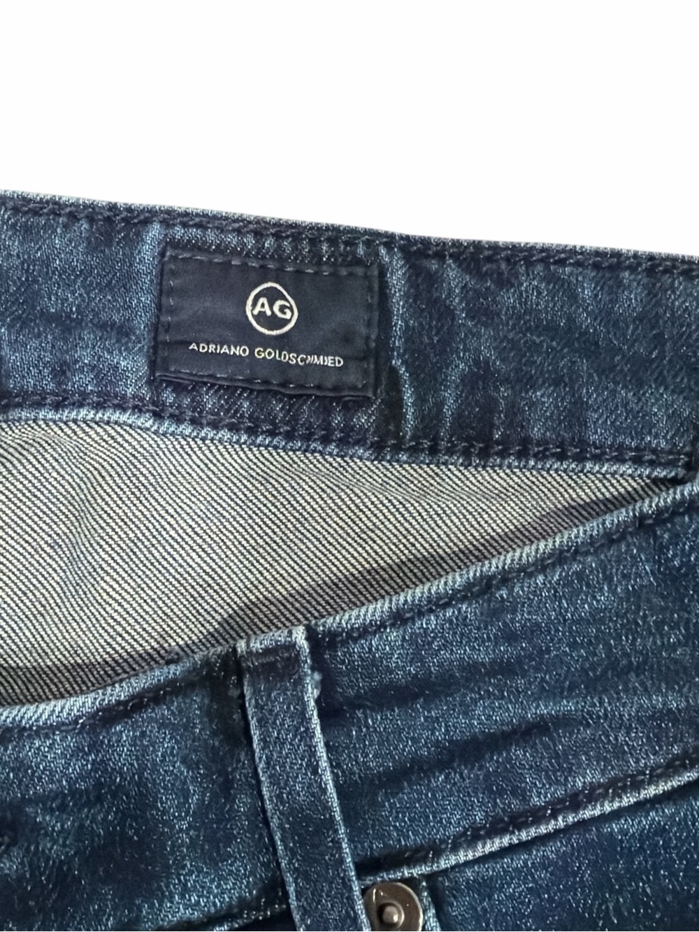 AG Adriano Goldschmied Hailey Ex-Boyfriend Roll Up Shorts Size Approx 31 - Picture 3 of 12